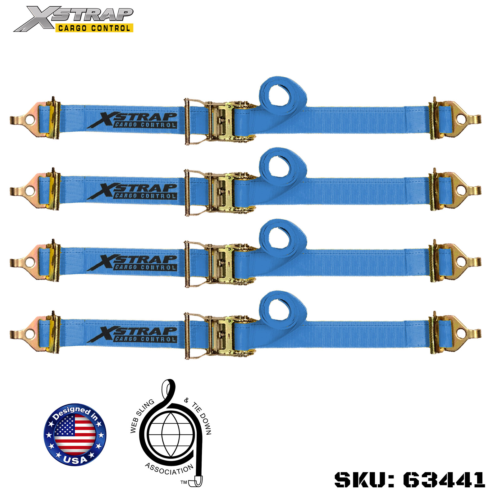 Xstrap 63441 Cinghie a cricchetto 2