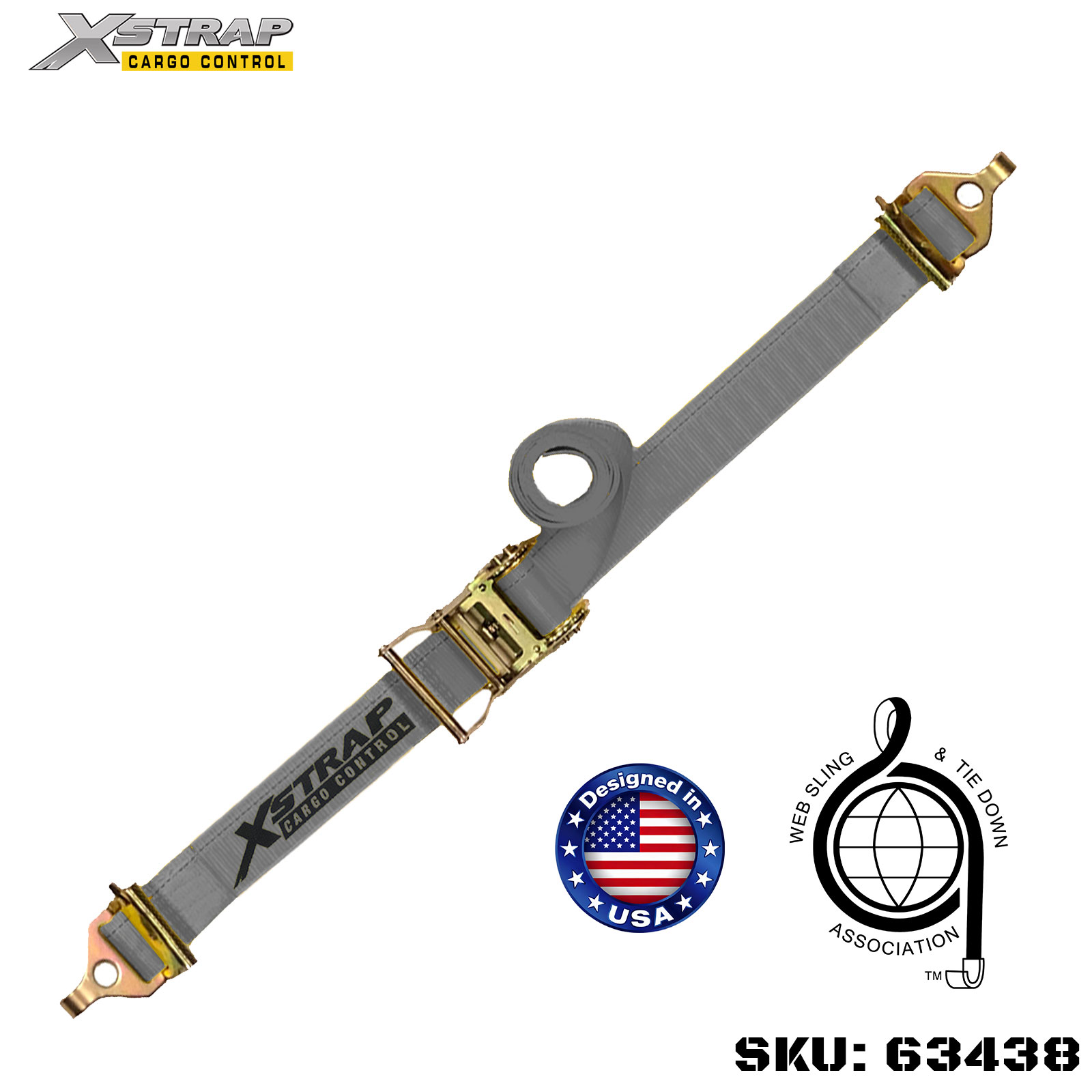 Xstrap 63438 Cinghie a cricchetto 2