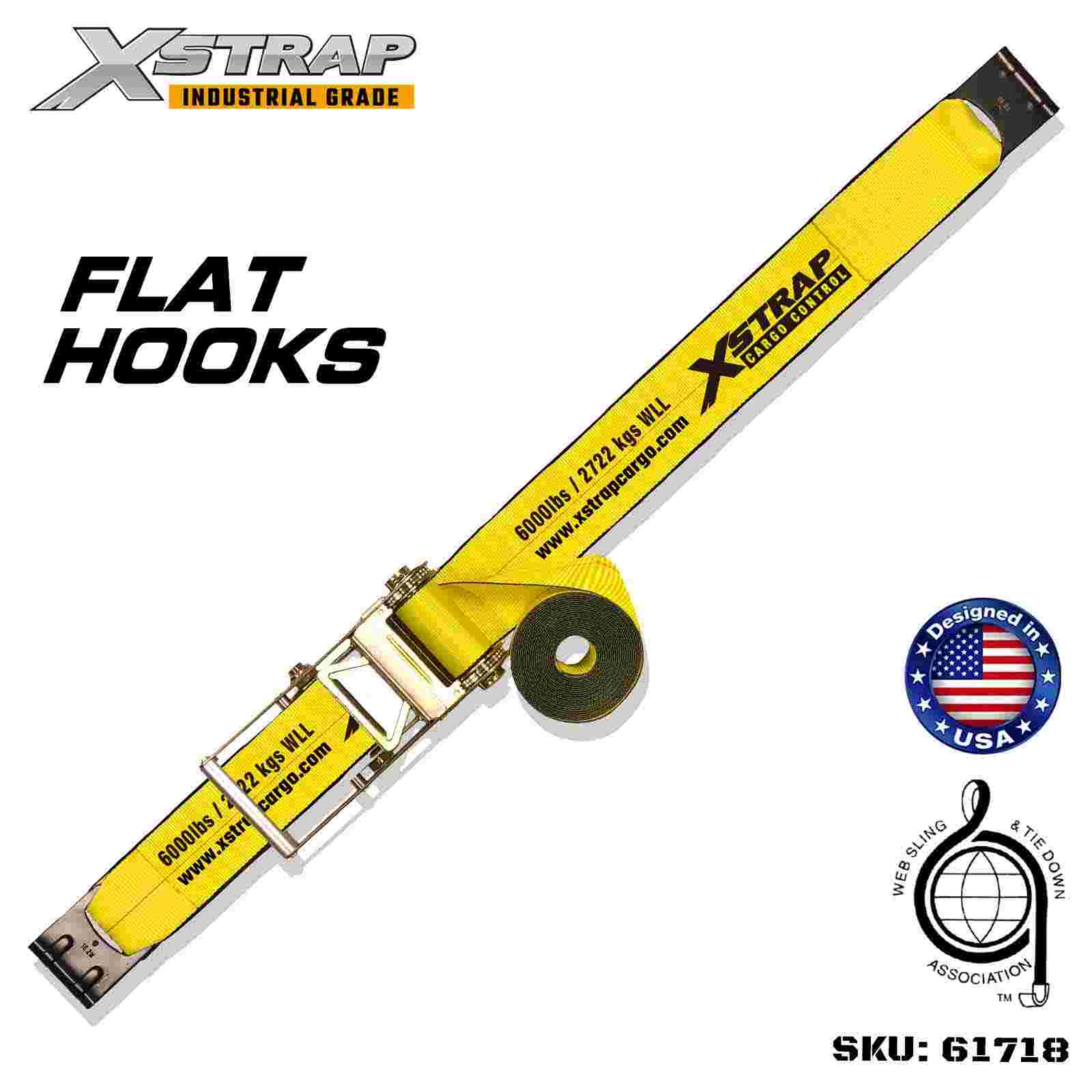 Xstrap 61718 Cinturino con fibbia a cricchetto da 4