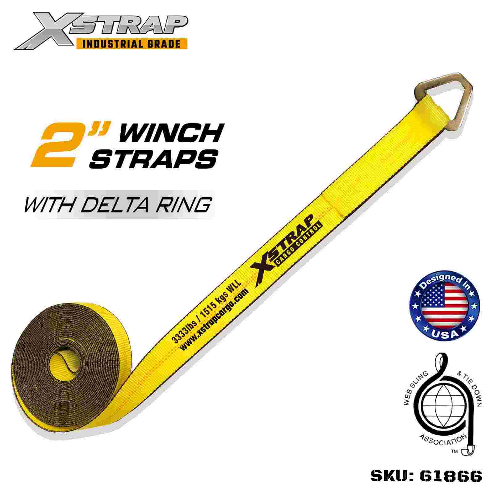 Xstrap 61866 Cinghia per verricello standard da 2