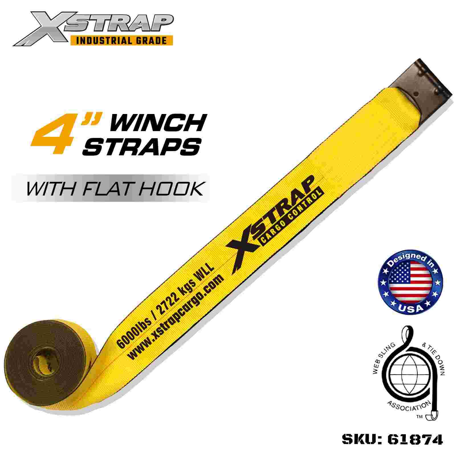 Xstrap 61874 Cinghia standard per verricello da 4