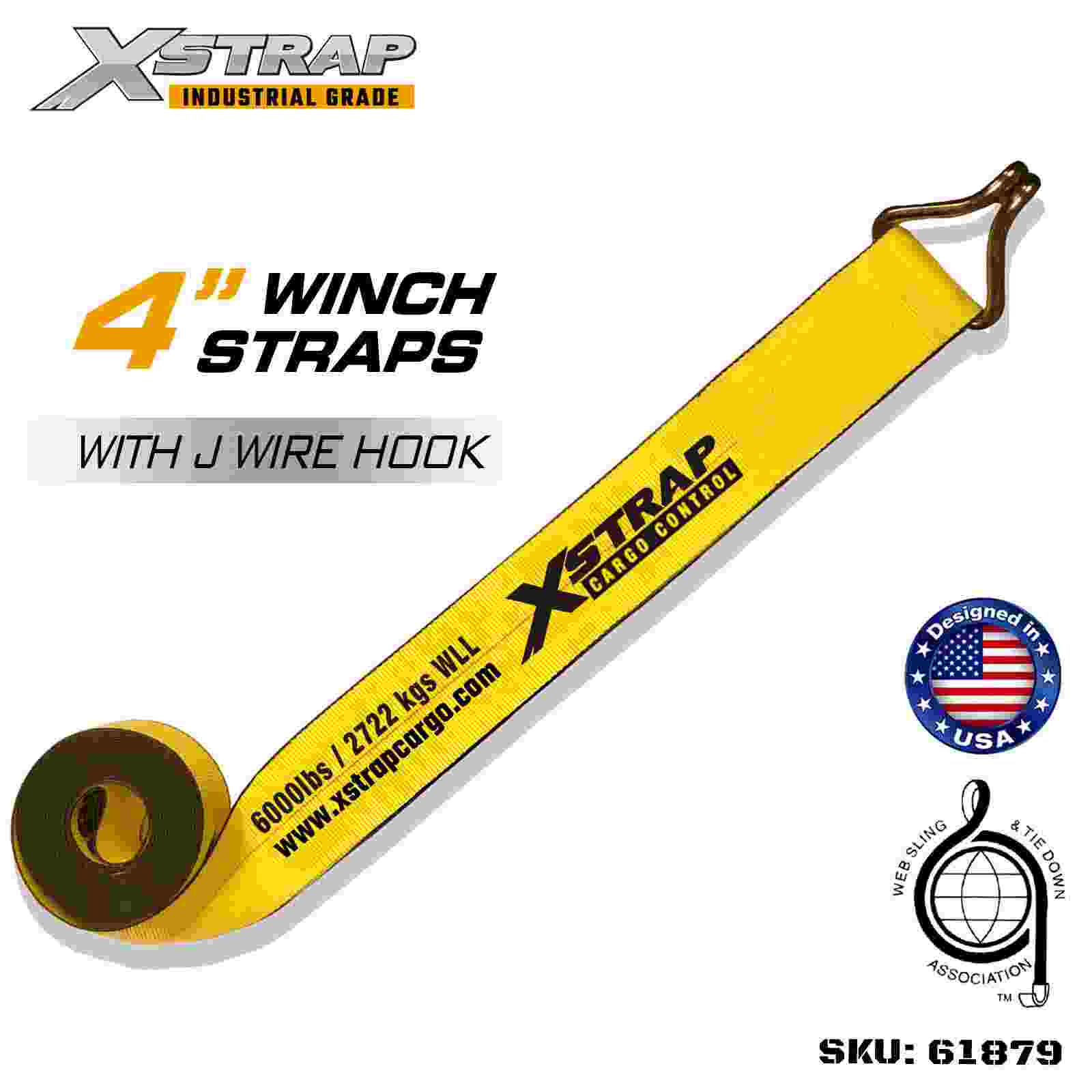 Xstrap 61879 Cinghia standard per verricello da 4